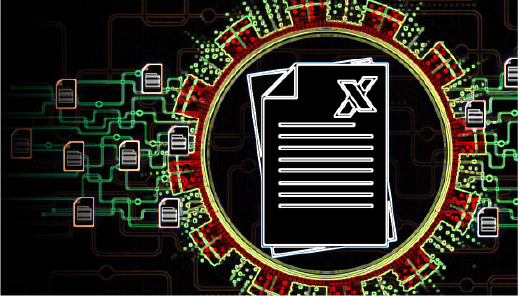stylized image of xcures data report